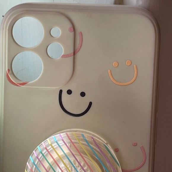 📱iPhone 12 mini Jelly Case 🙂Smiley design - Picture 2 of 8